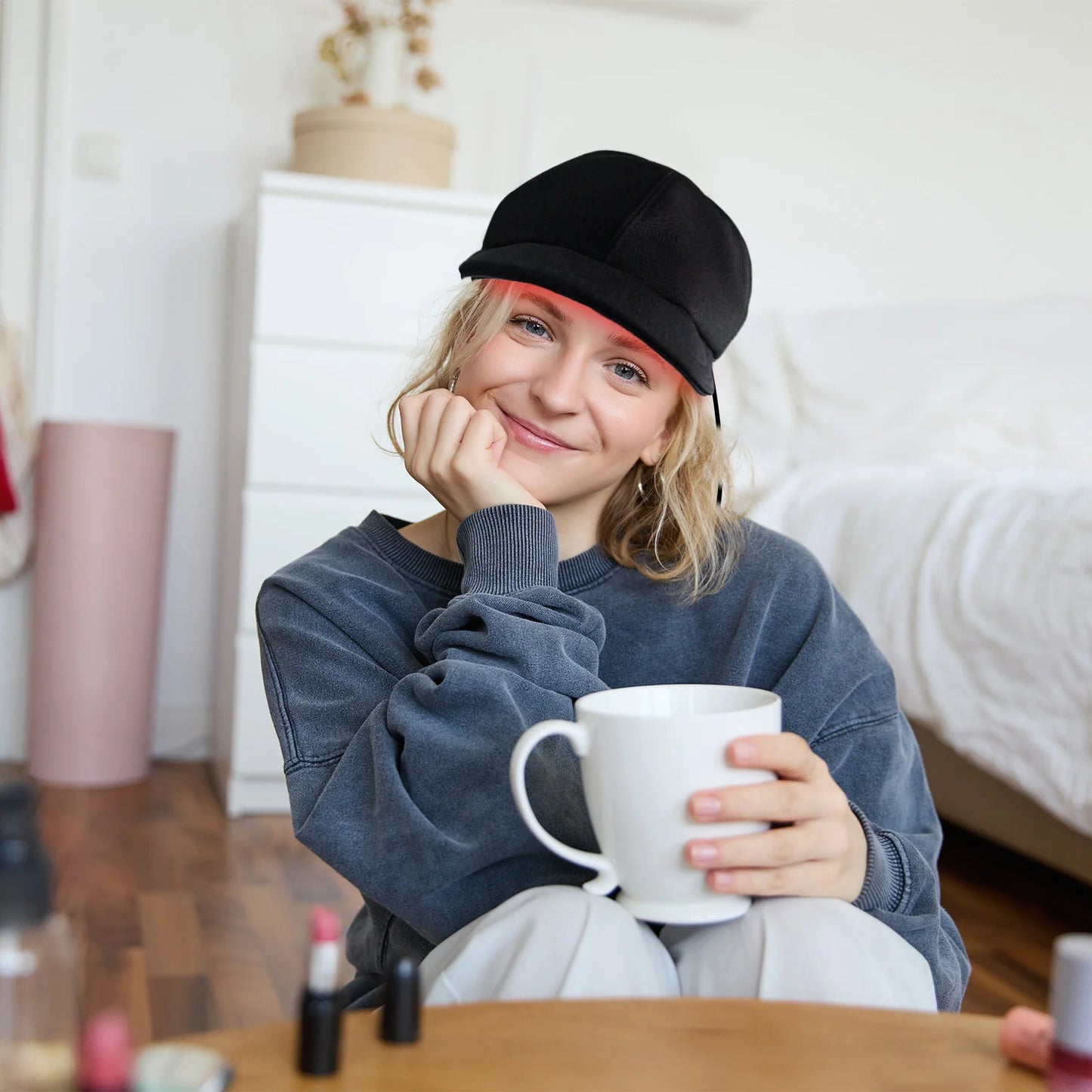 Red and Infrared Light Therapy Cap