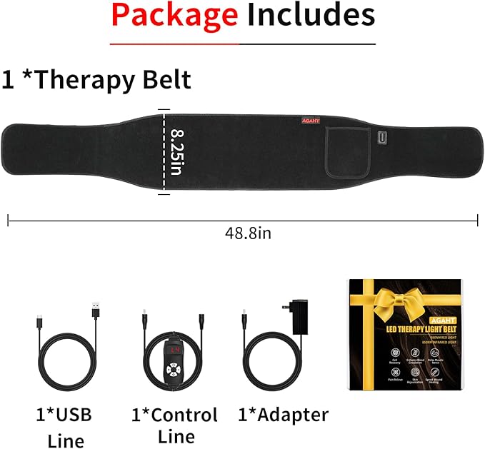 Red Light Therapy Long Belt