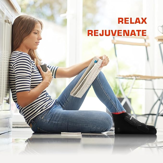 Red Infrared Light Therapy for Feet —Red Light Therapy Shoe Wraps Toes & Ankle
