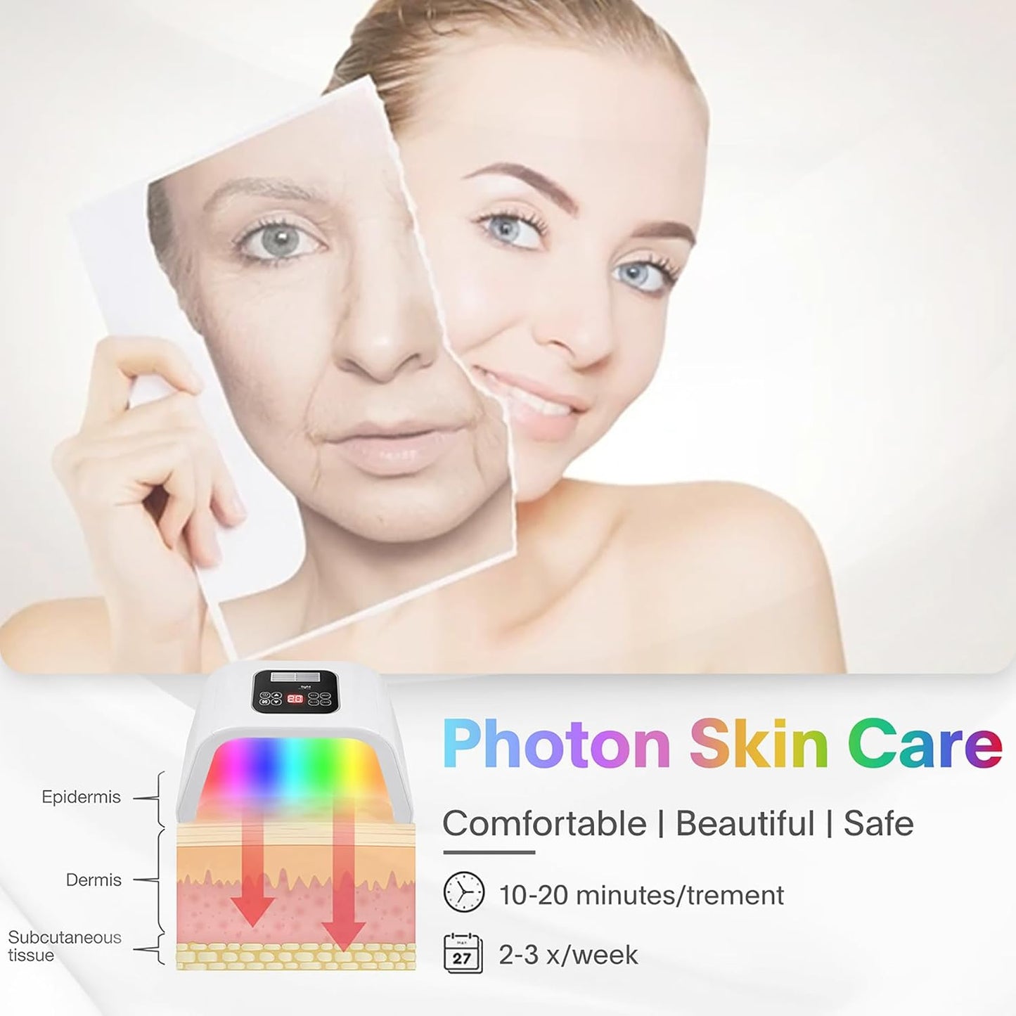 LED-Face-Light-Therapy Equipment