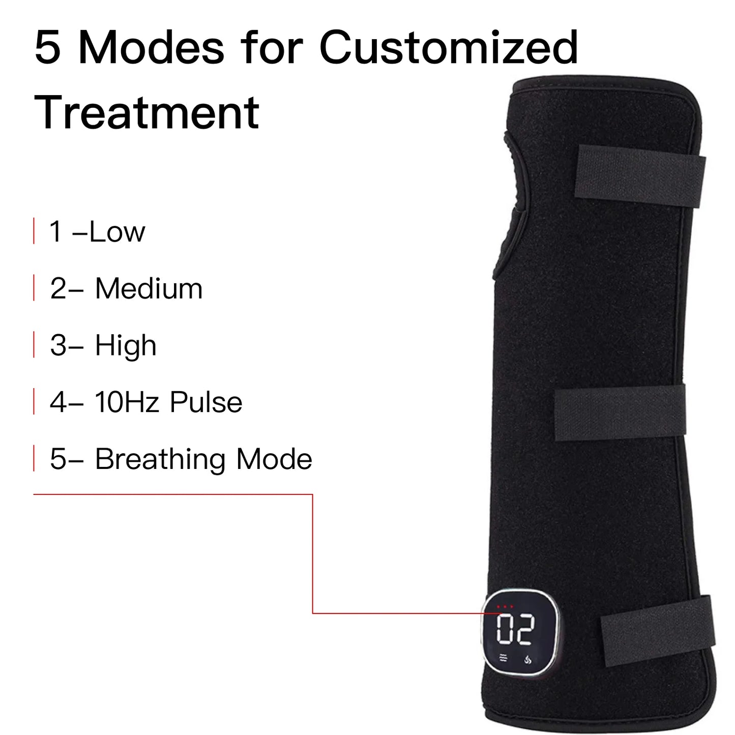 Red and Infrared Light Therapy Device for Arms