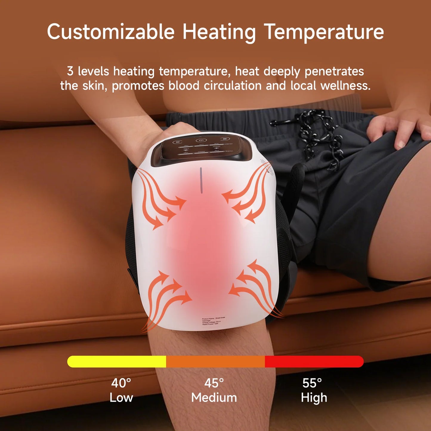LASER&LED Heating Vibration Massager