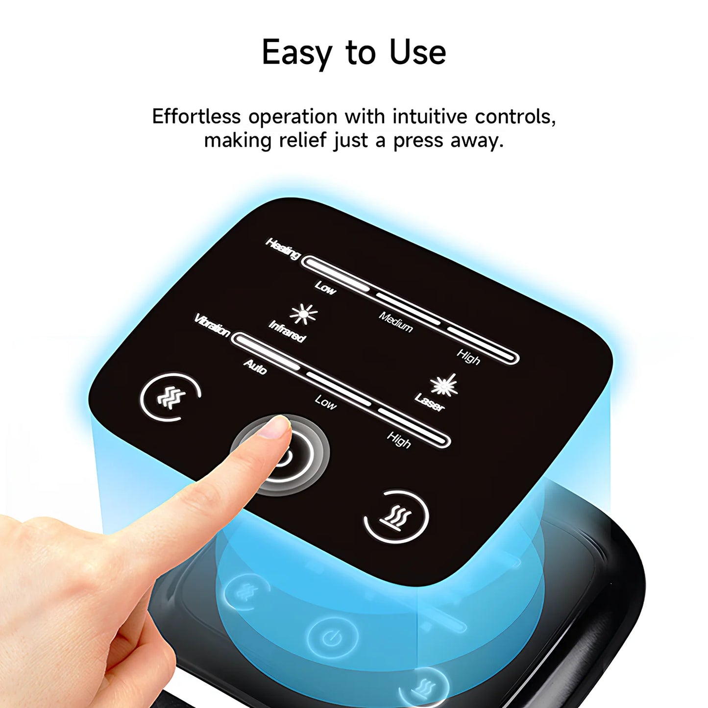 LASER&LED Heating Vibration Massager