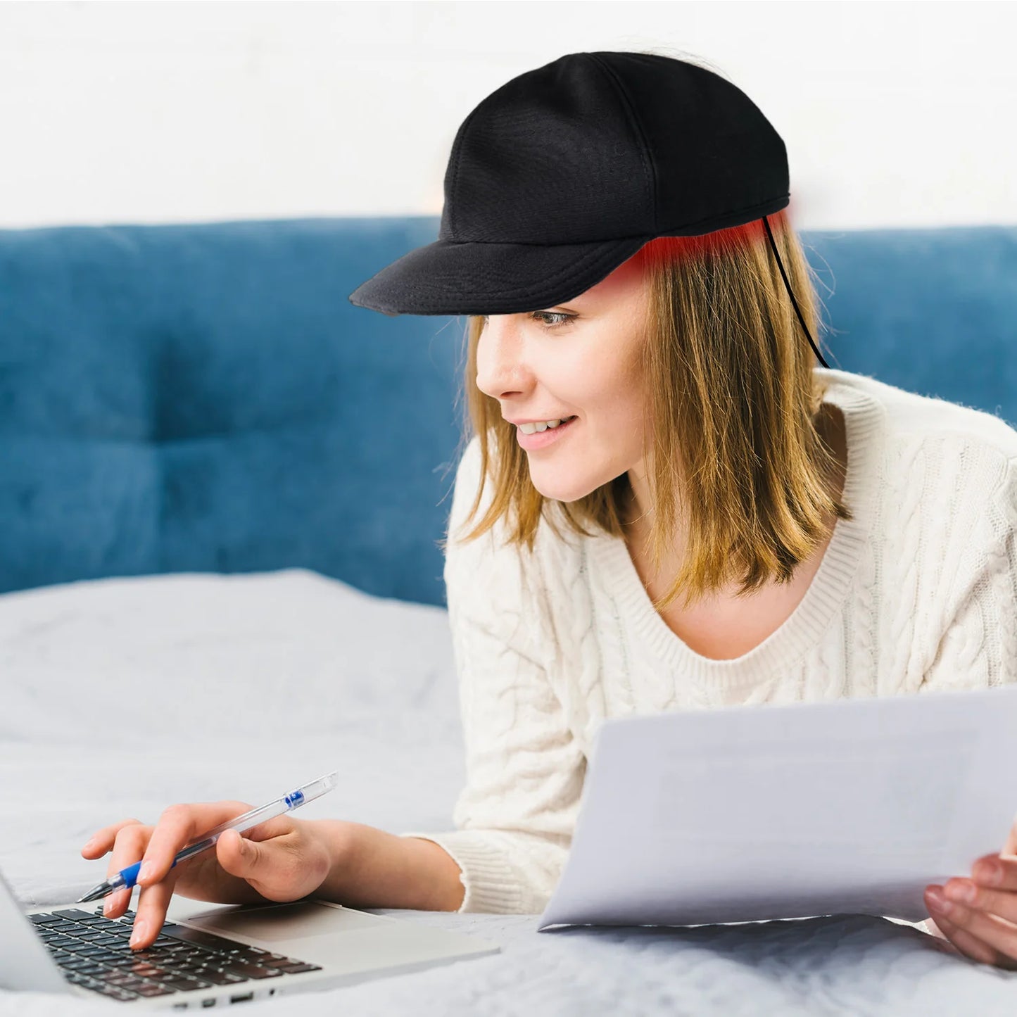 Red and Infrared Light Therapy Cap