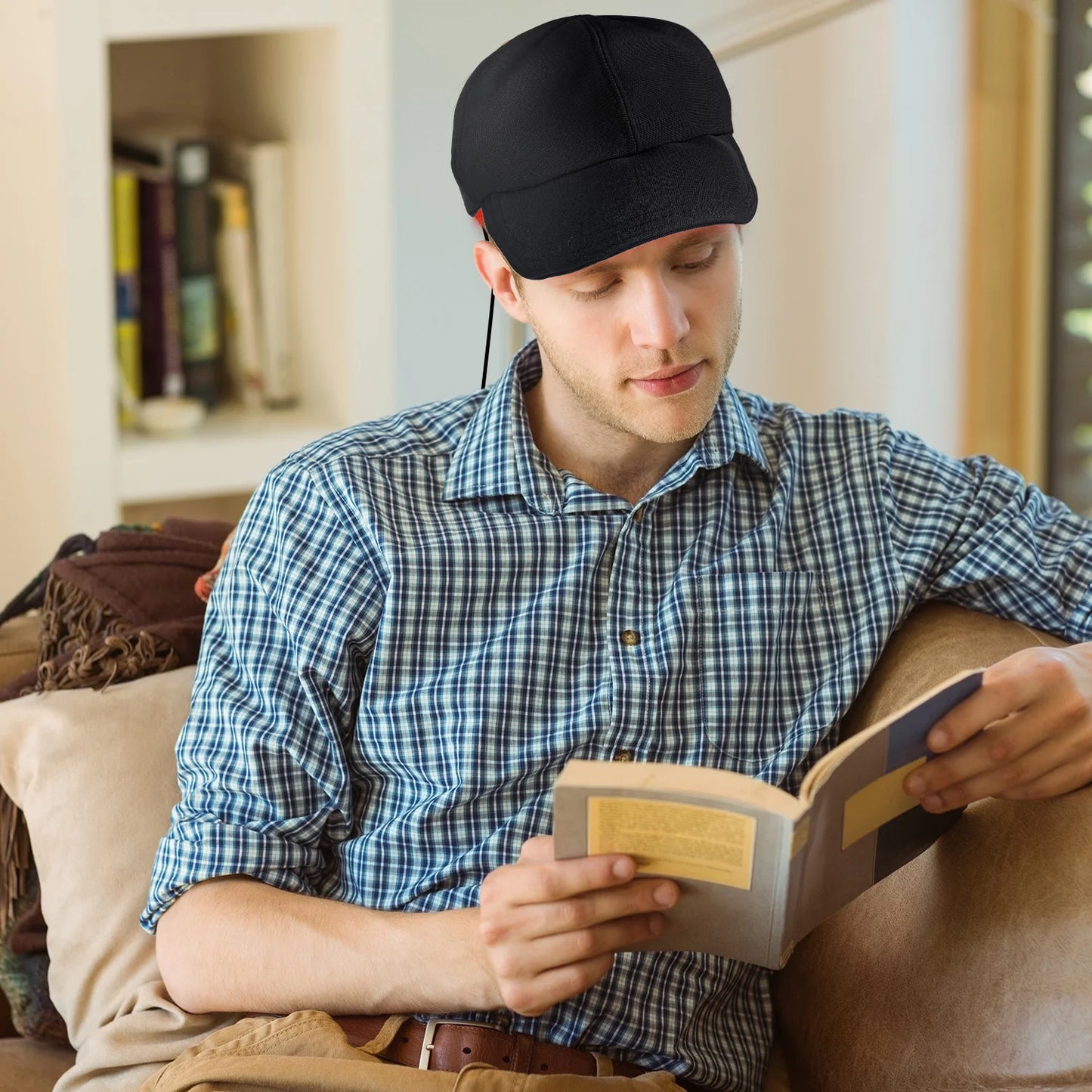 Red and Infrared Light Therapy Cap