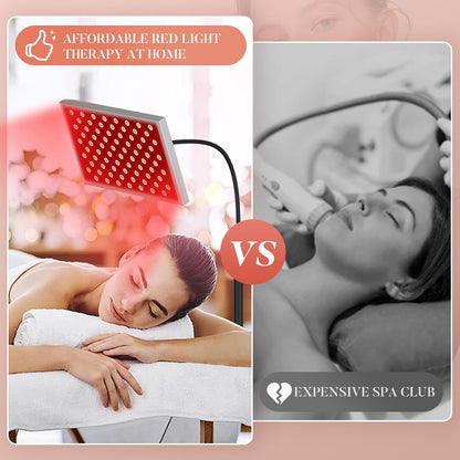 Infrared Light Therapy Panel with Stand, Red Light Therapy Lamp