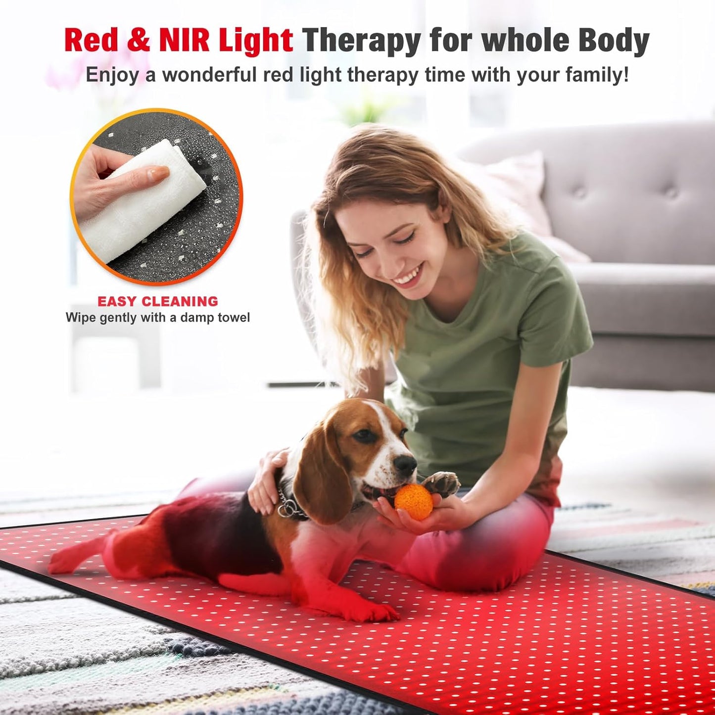 Red Light Therapy Mat for  Full Body Pad