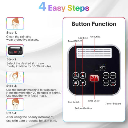 LED-Face-Light-Therapy Equipment