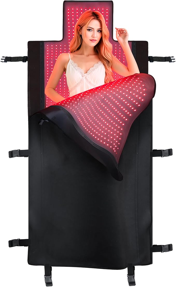 New Dual Wavelength LED Beads Red Light Therapy Mat