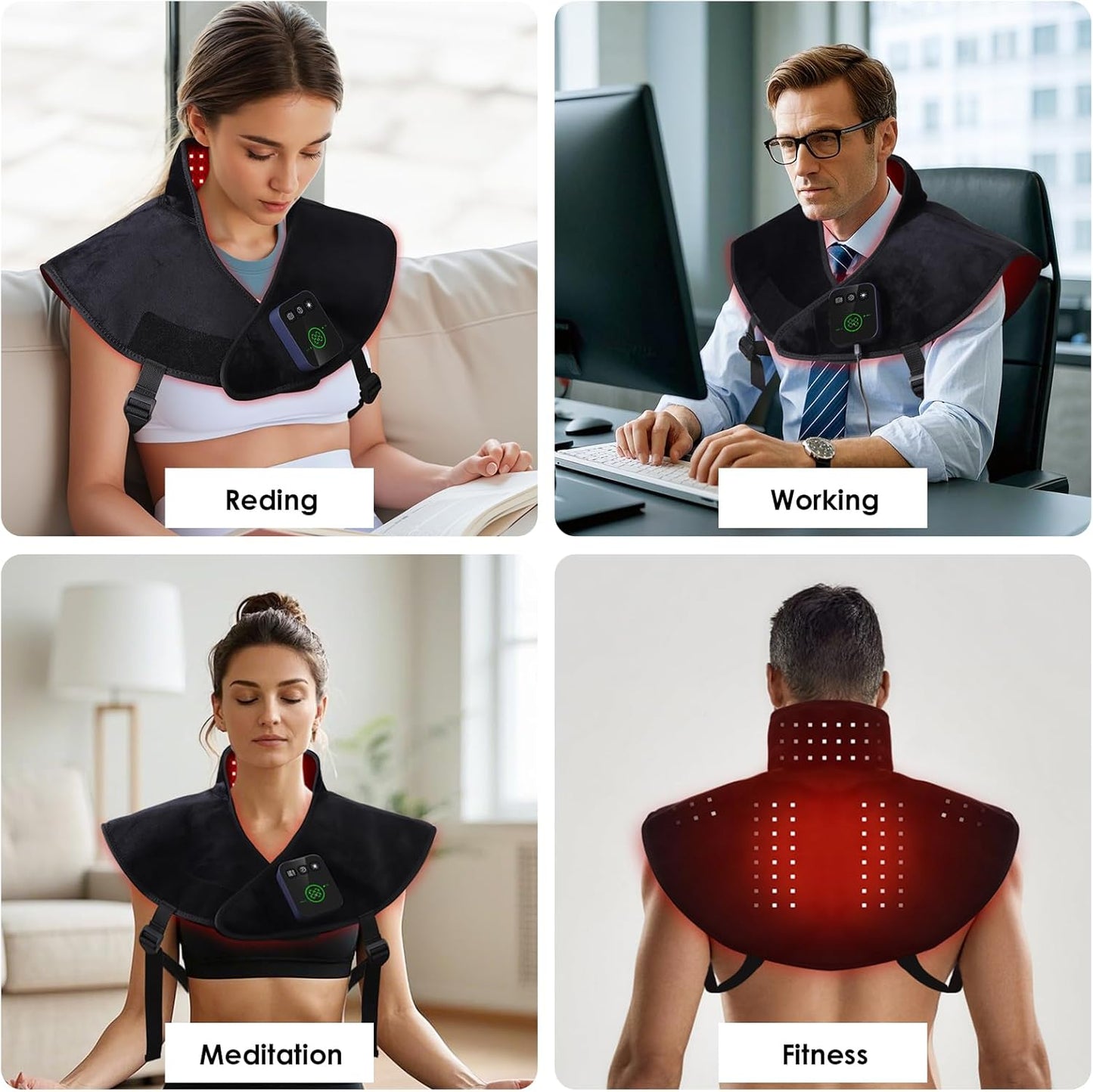 Red Light Therapy Neck Shoulder