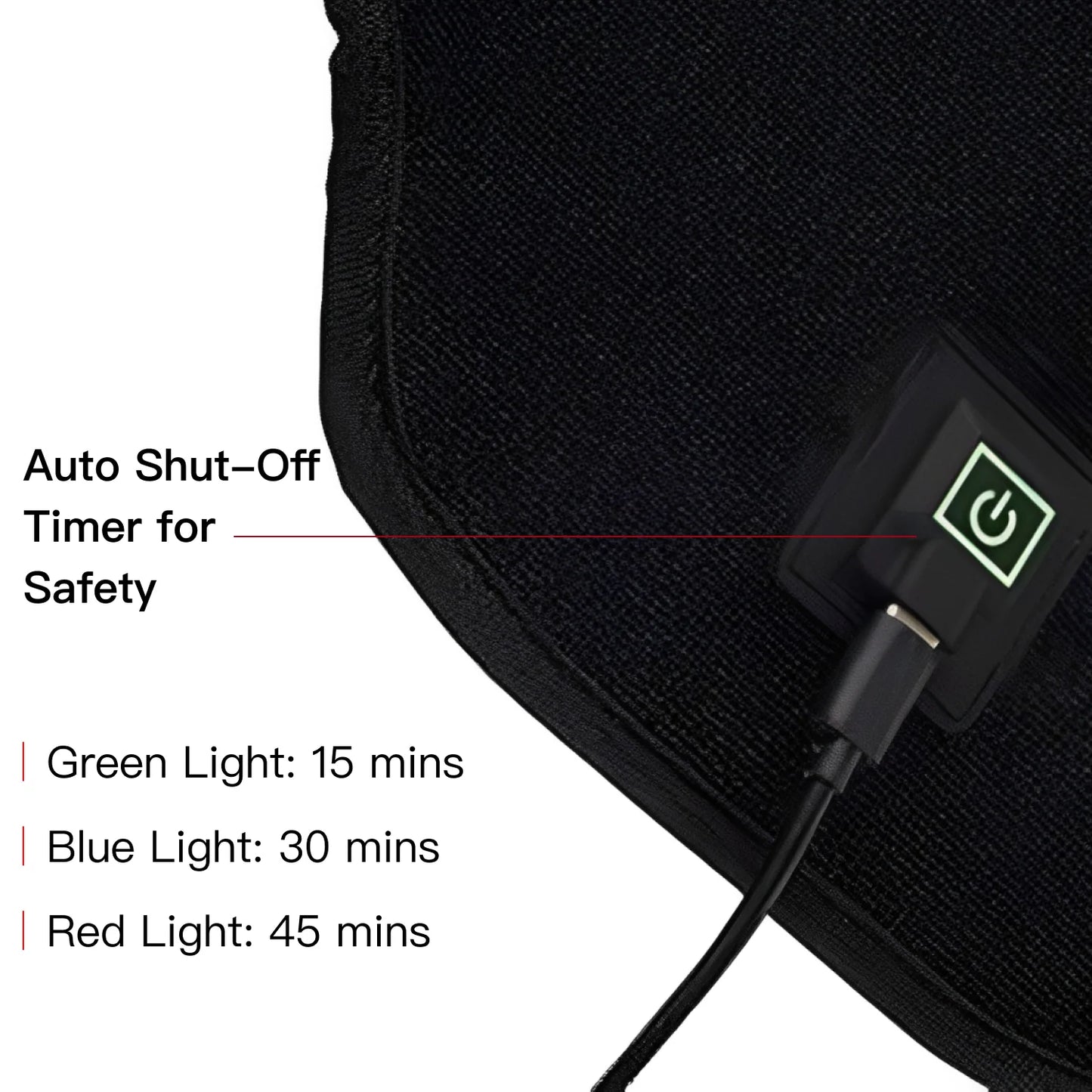 Red and Infrared Light Therapy Device for Knee